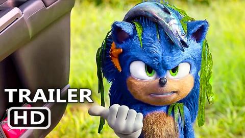 SONIC THE HEDGEHOG "I Have a Fish on my Head" Trailer (NEW 2020) Jim Carrey Movie HD