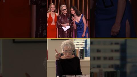 In case you missed the iconic #DevilWearsPrada references at the #SAGAwards, we got you.