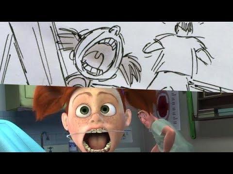 The Dentist Scene from Finding Nemo | Pixar Side by Side