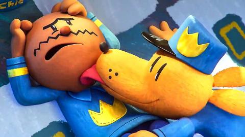 DOG MAN "Dog Man lunges on Chief" Trailer 4K (2025)
