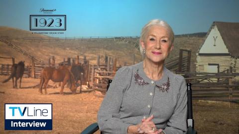 1923 Interview | Helen Mirren Talks Yellowstone Prequel