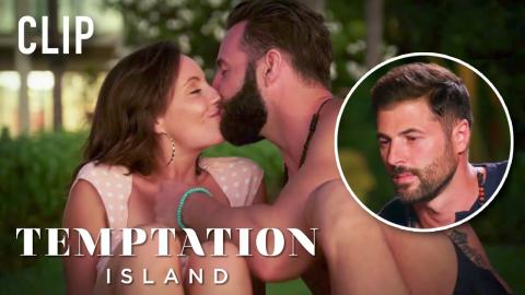 Tom Finds Out Chelsea Kissed Dr. Blake | Temptation Island | USA Network
