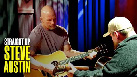 Luke Combs Teaches Steve Austin to Play the Guitar [BONUS] | Straight Up Steve Austin | USA Network