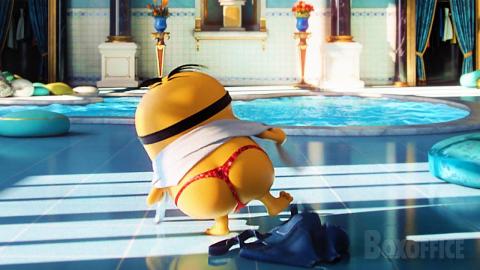 King Bob enjoys the jacuzzi a bit too much | Minions | CLIP