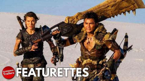 MONSTER HUNTER New Featurettes (2021) Milla Jovovich Fantasy Action Movie