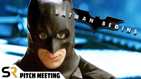 Batman Begins Pitch Meeting: Christian Bale's "Dark And Gritty" Caped Crusader