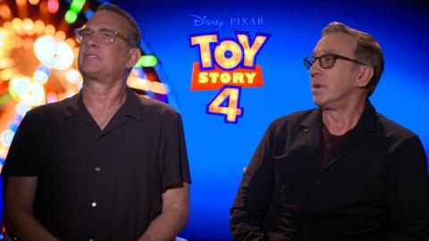'Toy Story 4' Stars Tom Hanks & Tim Allen Discuss Their Animated Friendship