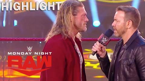 WWE Raw 6/8/20 Highlight | Christian Returns To Interview Edge On The Peep Show | on USA Network
