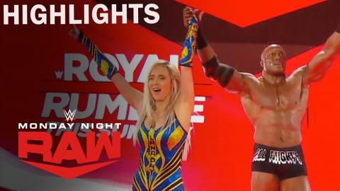 WWE Raw 1/20/2020 Highlight | Lana & Lashley vs. Morgan & Rusev | on USA Network