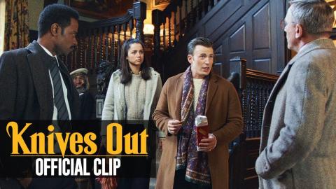 Knives Out (2019 Movie) Official Clip “Ransom Arrives” – Chris Evans, Daniel Craig