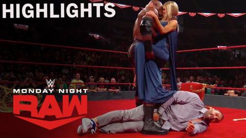 WWE Raw 10/28/2019 Highlight | Bobby Lashley Humiliates Rusev | on USA Network