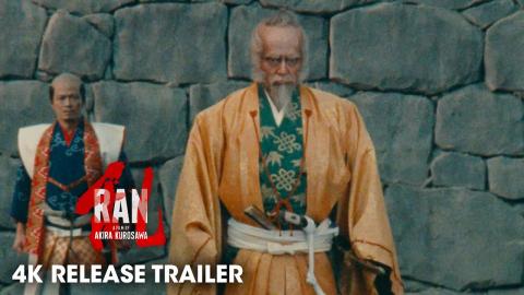 Ran (1985 Movie) Official 4K Release Trailer – Akira Kurosawa