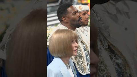 Ain't no mountain high enough to keep us away from the #MetGala right now. ???? #ColmanDomingo #Shor