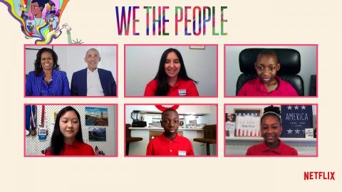 WE THE PEOPLE Conversation with President Barack Obama and Michelle Obama | Netflix