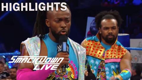 WWE SmackDown 5/7/2019 Highlight | Kofi Kingston Challenges AJ Styles And Sami Zayn | on USA Network