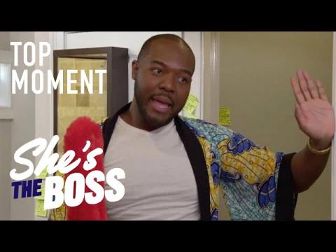 Eddie's Unique Nanny Style Leaves Nicole Puzzled | She's The Boss | USA Network