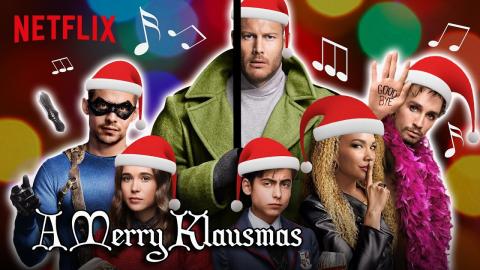 The Umbrella Academy Sings “Merry Klausmas” | Autotune Christmas | Netflix