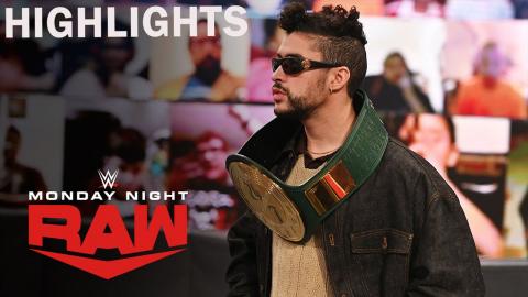 Bad Bunny Lends Support To Damian Priest In Victory | WWE Raw 3/1/21 Highlights | USA Network