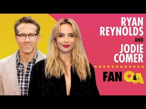 Ryan Reynolds and Jodie Comer Discuss Their Video Game Obsessions and a Deadpool/Villanelle Matchup