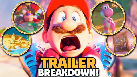 Super Mario Bros. Movie Trailer BREAKDOWN! Easter Eggs & Things You Missed