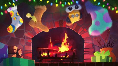 A Pixar Fireplace