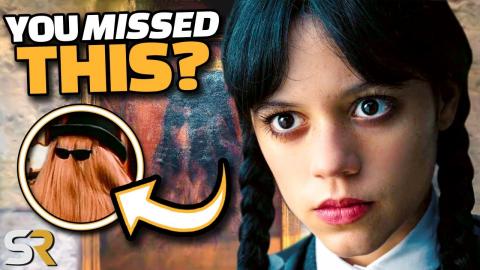 WEDNESDAY: 10 Addams Family & Tim Burton Easter Eggs You Missed
