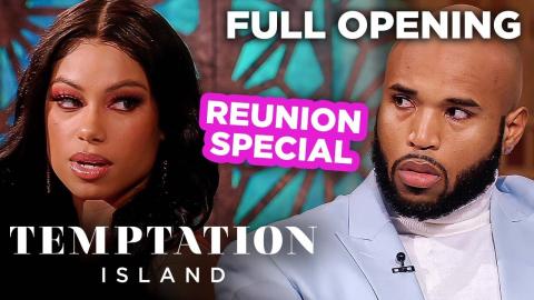 Lascelles Is Brought To Tears At The Reunion | Temptation Island Full Opening (S4 E12) | USA Network
