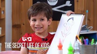 The Secret Life Of Kids: Luca And Quinton Draw (Season 1 Episode 3) | USA Network