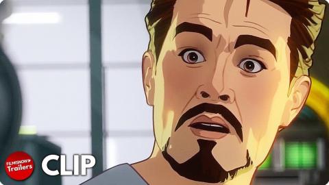 WHAT IF...? "Tony Stark & Killmonger Join Forces" Clip (2021) MCU Animated Series