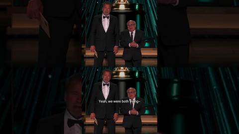 Michael Keaton, "you're a real beak-breaker!" #Batman #Oscars #Shorts