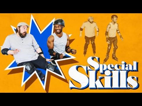 Bobby Moynihan Teaches Jay to Inline Skate | Special Skills