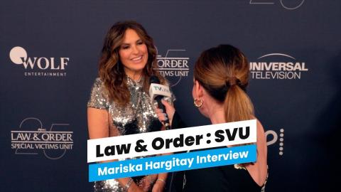 Law & Order: SVU | Mariska Hargitay Says Benson Knows Stabler Loves Her | Season 25 Interview