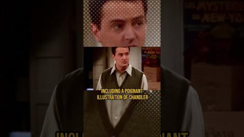 Friends Art Pays Tribute To Matthew Perry & Chandler Bing In The Most Heartbreaking Way Possible