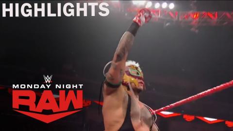 WWE Raw 12/23/2019 Highlight | Rey Mysterio Defeats Seth Rollins | on USA Network