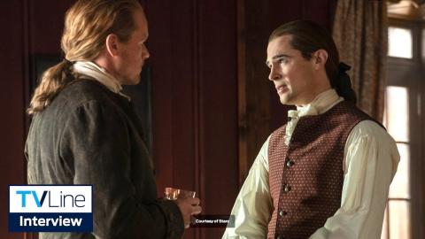 Outlander 7x02 | David Berry on Jamie and Lord John Grey's Goodbye