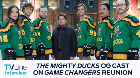 'The Mighty Ducks' OG Cast On Reuniting With Emilio Estevez in 'Game Changers' | TVLine Interview