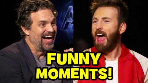 AVENGERS ENDGAME Cast Funny Interviews