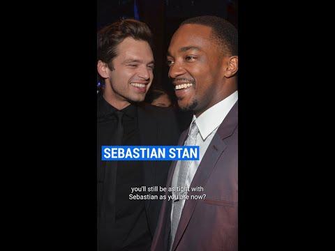 D23: Anthony Mackie & Sebastian Stan Friendship #Shorts