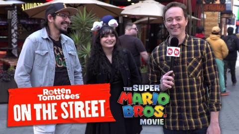 Asking Strangers Which Character They're Most Excited for in 'The Super Mario Bros. Movie'