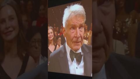 Harrison Ford Receives a Standing Ovation for 'Indiana Jones and the Dial of Destiny'