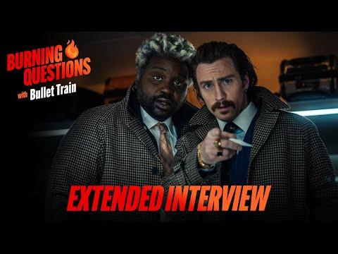 Aaron Taylor-Johnson and Brian Tyree Henry Answer Burning Questions | Extended Cut