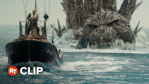 Godzilla Minus One Exclusive Movie Clip - Boat Attack (2023)