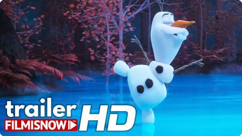 AT HOME WITH OLAF "Alone in the Forest" Clip (2020) Disney + Frozen 2 Spin off Series