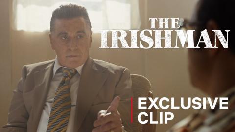 The Irishman - Al Pacino faces off with Stephen Graham - Clip