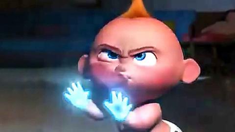 INCREDIBLES 2 Jack Jack Escapes From Prison Scene (Animation, 2018)