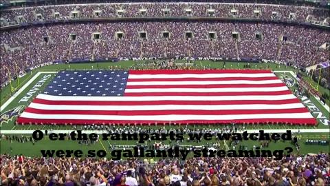 USA National Anthem [The Star-Spangled Banner] - With Lyrics