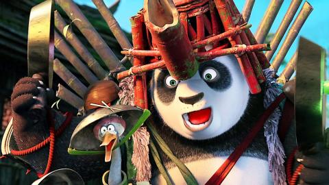 Skadoosh Doesn't Work | Kung Fu Panda 3 | CLIP