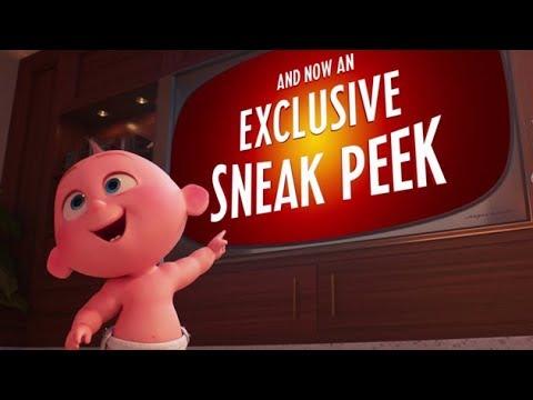 Incredibles 2 | Exclusive Sneak Peek (Jack-Jack & Raccoon)