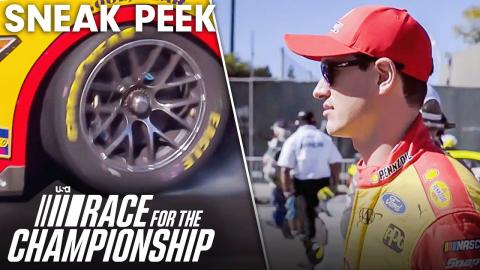 Joey Logano Struggles As Tires Lock Up In Key Race | Race For The Championship (S1 E1) | USA Network