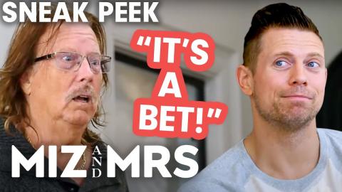 Will The Miz's Dancing With The Stars Bet Save Him From His Dad? | Miz & Mrs (S3 E2) | USA Network